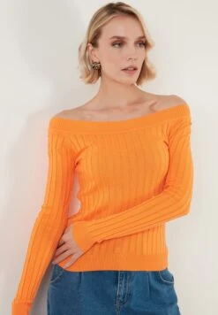 LELA Regular Fit - Trui - Orange 15 LELA Regular Fit - Trui - Orange -Stijl Verkoop 39fca68165134f69be298d70c4665b1e