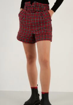 LELA Regular Fit - Shorts - Red -Stijl Verkoop 3a1fe1cacc2842318a4d5a12f92ae6b4
