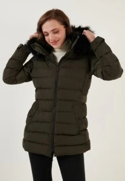 LELA Regular Fit - Winterjas - Khaki -Stijl Verkoop 3c3bf8d744a14d94b9ca9333b9ba14b0