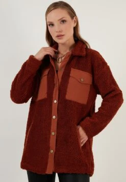 LELA Loose Fit - Fleecejas - Snuff Colored -Stijl Verkoop 3ce3af90970c4502869063db6da32797