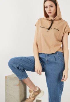 LELA Slim Fit - Hoodie - Snuff Coloured -Stijl Verkoop 448cd586aceb447db8deb39baea628e8