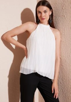 LELA Regular Fit - Blouse - Ecru -Stijl Verkoop 459157994caf4a3ea2cd722ac7bee010