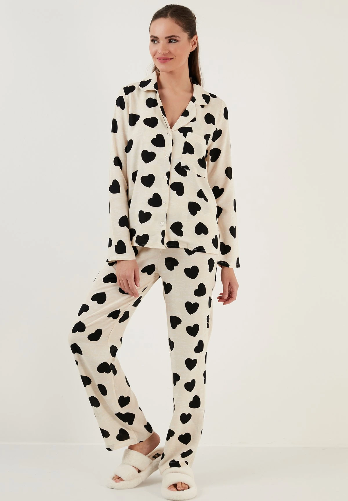 LELA Set - Pyjama - Beige 3 LELA Set - Pyjama - Beige