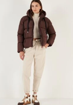 LELA Regular Fit - Winterjas - Brown -Stijl Verkoop 48891b1d026449ce8fb1b9e28caa54f9