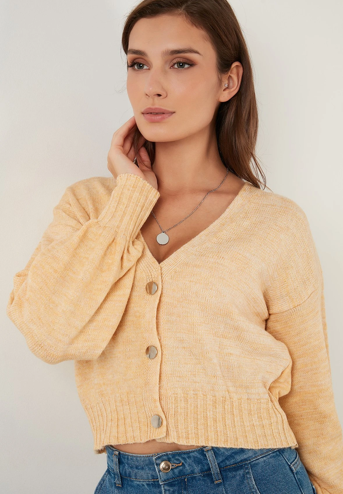 LELA Vest - Mustard 5 LELA Vest - Mustard - Afbeelding 3