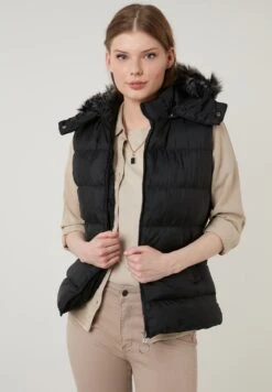 LELA Slim Fit - Bodywarmer - Black -Stijl Verkoop 4bba5e2f939142e6ad9a4406c40ba8ea