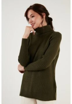 LELA Regular Fit - Trui - Khaki 15 LELA Regular Fit - Trui - Khaki -Stijl Verkoop 4e5a914dff1c4ba797f19fa41517e53c