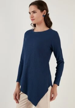 LELA Regular Fit - Blouse - Indigo -Stijl Verkoop 4f0cc7f74a3b4510916865522109d350