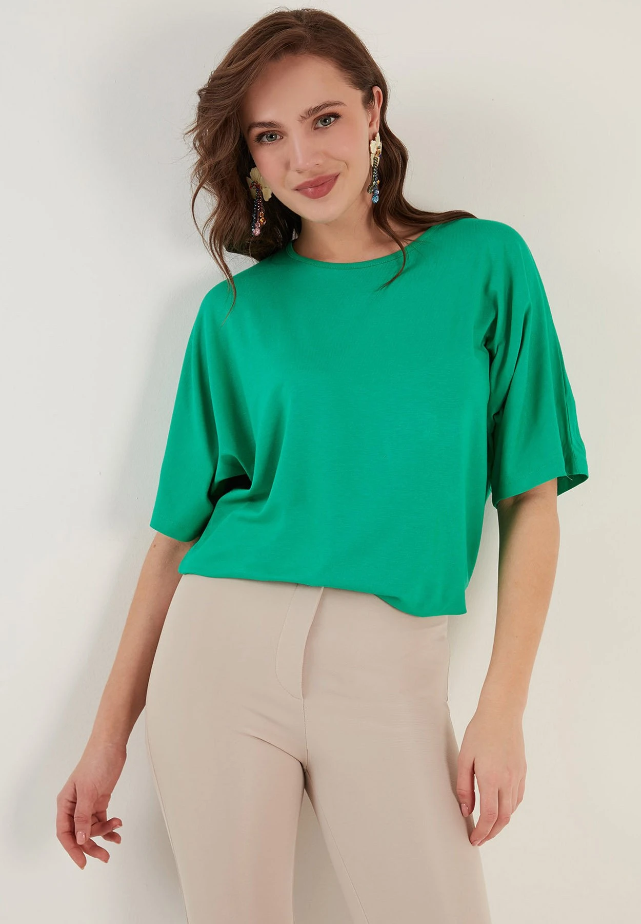 LELA Loose Fit - Blouse - Benetton Color 3 LELA Loose Fit - Blouse - Benetton Color