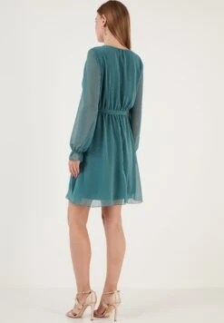 LELA Mini- Jurk - Mint 11 LELA Mini- Jurk - Mint -Stijl Verkoop 50cfcdf21459457cbc91fd7efafb65c3
