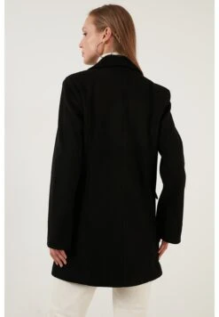 LELA Halflange Jas - Black 11 LELA Halflange Jas - Black -Stijl Verkoop 51486044394641a5a7f6f03689eab513