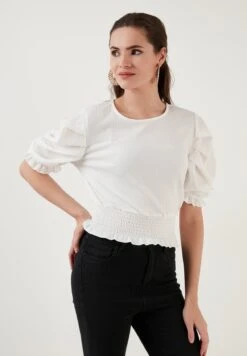 LELA Blouse - Ecru -Stijl Verkoop 51997ab60c964352acf2aa8eb0d1f9fb