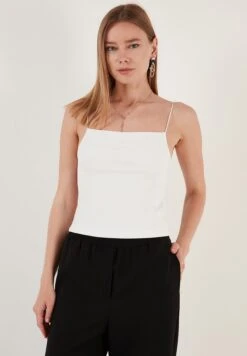 LELA Slim Fit - Top - White 9 LELA Slim Fit - Top - White -Stijl Verkoop 52bdd475601f412e9e27ca19ebcf90b7