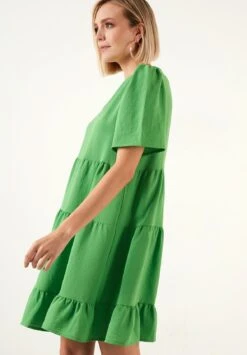 LELA Loose Fit - Jurk - Benetton Color -Stijl Verkoop 52e0a5d734e14a0199c3cb10011bb233