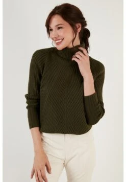 LELA Regular Fit - Trui - Khaki 13 LELA Regular Fit - Trui - Khaki -Stijl Verkoop 52e7b574a01b415e9f9a1731ba8e2193