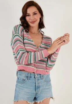 LELA Vest - Powder Pink -Stijl Verkoop 546f18b916484defaf3cf8a587f81cf5