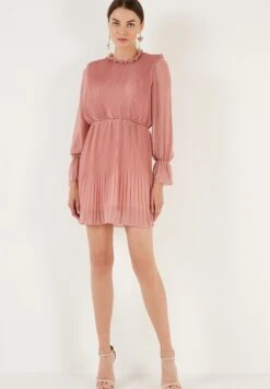 LELA Regular Fit - Jurk - Powder Pink