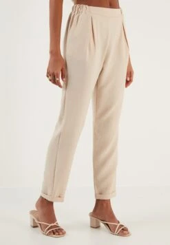 LELA Slim Fit - Broek - Stone -Stijl Verkoop 577226ffc90f48359abdd09dfc04a86d