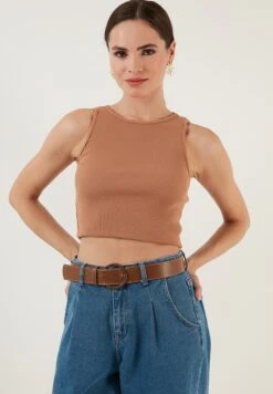 LELA Top - Biscuit -Stijl Verkoop 577311c238ae4369b04bd11d30ed2718