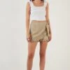 LELA Regular Fit - Shorts - Khaki -Stijl Verkoop 586c5c5b375a421a9b89765f388b2f76