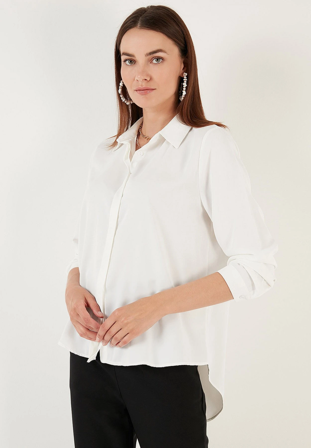 LELA Overhemdblouse - Ecru 3 LELA Overhemdblouse - Ecru