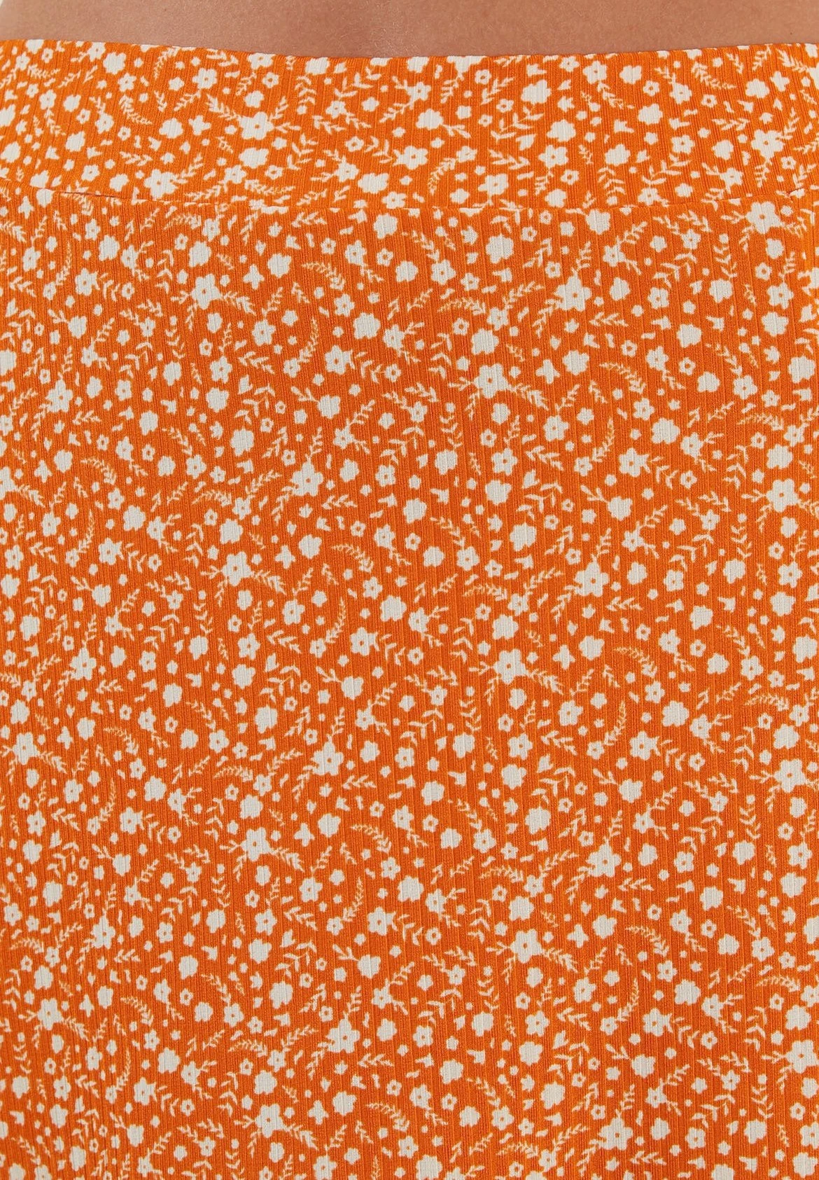 LELA A-Lijn Rok - Orange 7 LELA A-Lijn Rok - Orange - Afbeelding 5