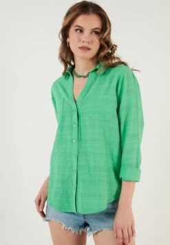 LELA Regular Fit - Overhemdblouse - Benetton Color 10 LELA Regular Fit - Overhemdblouse - Benetton Color -Stijl Verkoop 590a39e9fbf14fa08fcb272ee7209be7