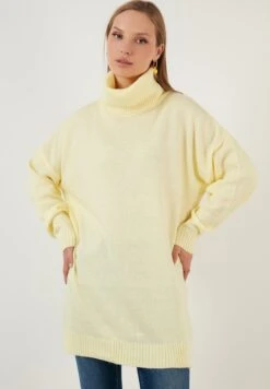 LELA Loose Fit - Trui - Yellow -Stijl Verkoop 59cdc7ddde1145159c4d0aa543c0ceab