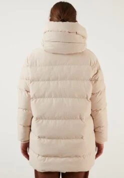 LELA Oversized Inflatable Long- Winterjas - Ecru -Stijl Verkoop 5c06e90c9e8743c98c480d0b961f6354