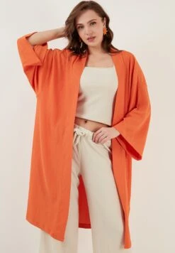 LELA Mantel - Orange -Stijl Verkoop 5c42d23d30e7445997cc20dc9fac7f91
