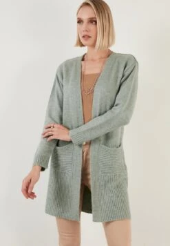 LELA Trui - Almond Green -Stijl Verkoop 5d1bd50c8bd64d43b360040611052fb3