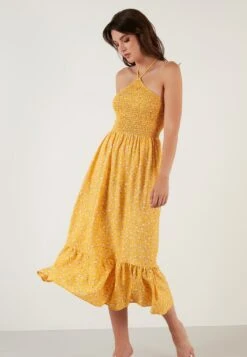 LELA Regular Fit - Jurk - Yellow -Stijl Verkoop 5df9429380cd44aa91600f0d8860a4ba