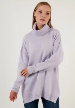 LELA Loose Fit - Trui - Lilac