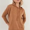 LELA Regular Fit - Hoodie - Caramel -Stijl Verkoop 60270a09d4de470a896a2531a85833bf