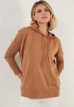LELA Regular Fit - Hoodie - Caramel