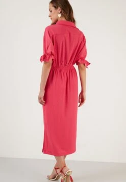 LELA Regular Fit - Blousejurk - Fuchsia -Stijl Verkoop 6094434d57ef4d19b2929a4c6af0e4ad