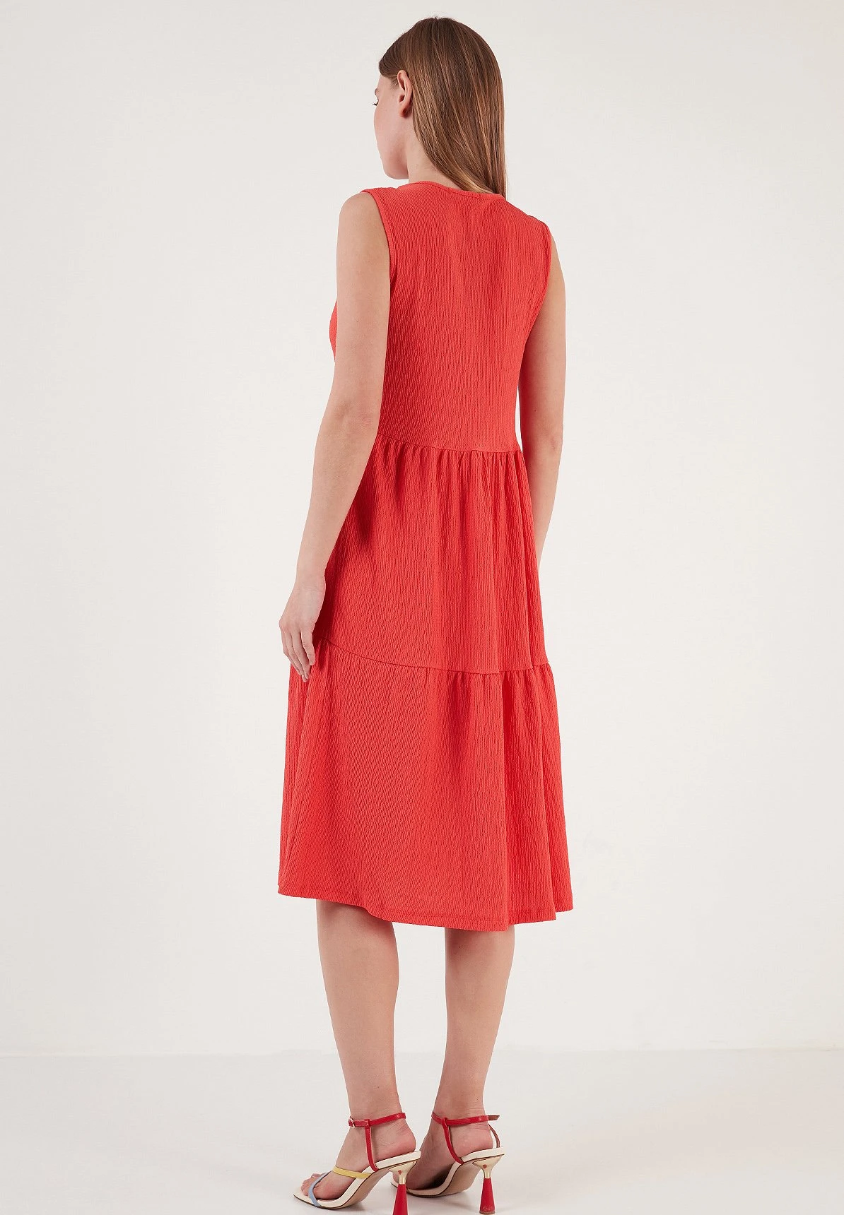 LELA Regular Fit - Jurk - Vermilion 5 LELA Regular Fit - Jurk - Vermilion - Afbeelding 3