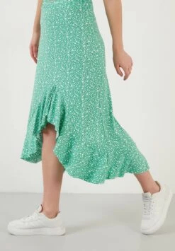 LELA Midi - A-Lijn Rok - Benetton Color 8 LELA Midi - A-Lijn Rok - Benetton Color -Stijl Verkoop 61dfafec51fd404ea6060393e3bcce8b