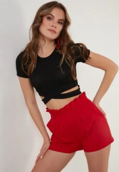 LELA Slim Fit- T-Shirt Print - Black -Stijl Verkoop 63770ac3f48a4dbc861ce124e1bb926c