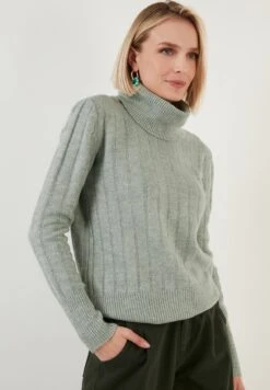 LELA Regular Fit - Trui - Almond Green 13 LELA Regular Fit - Trui - Almond Green -Stijl Verkoop 63cef3a4e3f44b3abba0c53acab8b29a