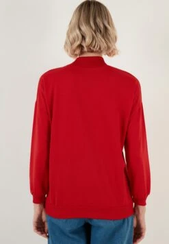 LELA Regular Fit - Sweater - Red -Stijl Verkoop 6470c0d8c53045489e98920a8b676799