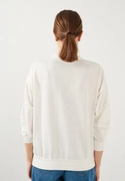 LELA Slim Fit - Sweater - Ecru -Stijl Verkoop 64b9bef305b647349c6725ac8620be3d