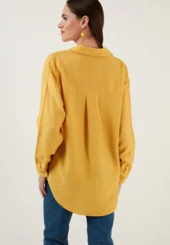 LELA Regular Fit - Overhemdblouse - Mustard -Stijl Verkoop 658620b035d448ae8dbb204a7edc8d4d