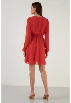 LELA Mini- Jurk - Orange -Stijl Verkoop 65be486a34a44fb4991e40f4f1b94ea5