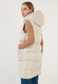 LELA Regular Fit - Bodywarmer - Stone -Stijl Verkoop 65df7100b9844b788f468ba8e30c5bec