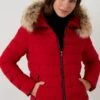 LELA Inflatable- Winterjas - Red -Stijl Verkoop 670f636c3f774952a1e00a34f6e1b173