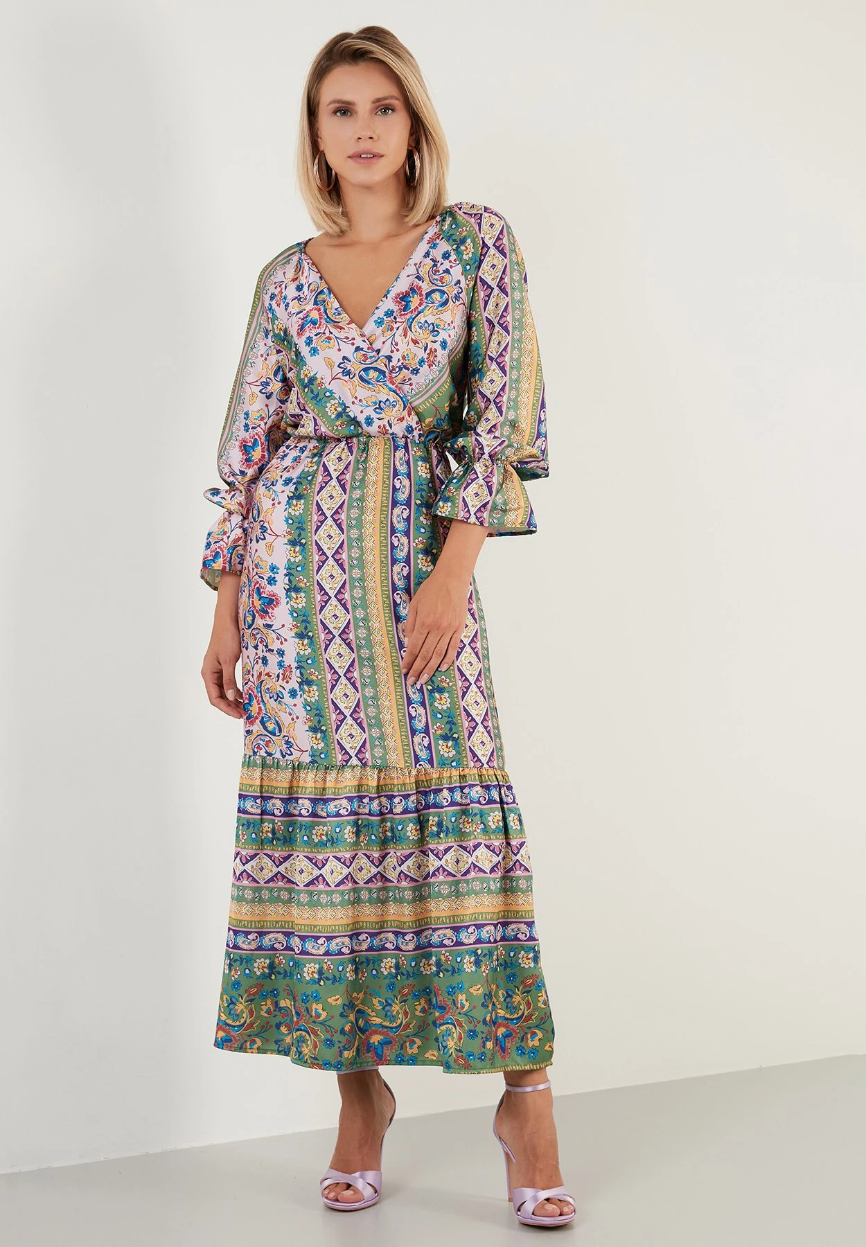 LELA Regular Fit - Maxi-Jurk - Pink 8 LELA Regular Fit - Maxi-Jurk - Pink - Afbeelding 6