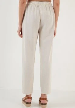 LELA Regular Fit - Broek - Beige -Stijl Verkoop 6a9af1f640a44e99b92e67bd196935b3