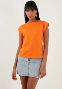 LELA Basic - T-Shirt Basic - Orange