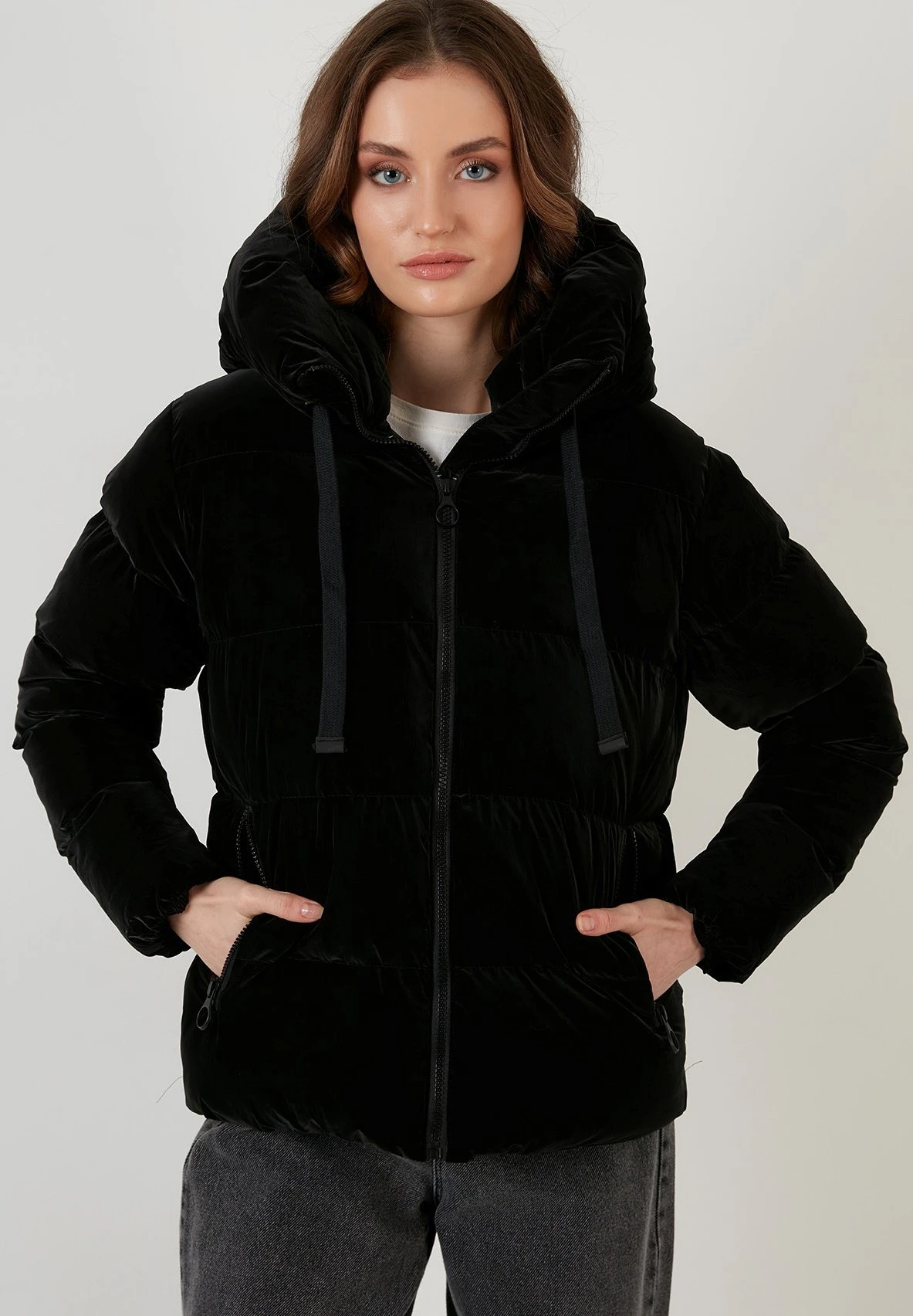 Lela Hooded Puffer Flame - Winterjas - Black 3 Lela Hooded Puffer Flame - Winterjas - Black